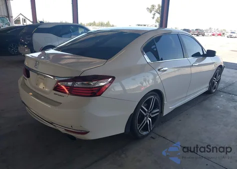 2016 Honda Accord Sport from USA, damaged, VIN 1HGCR2F59GA182093